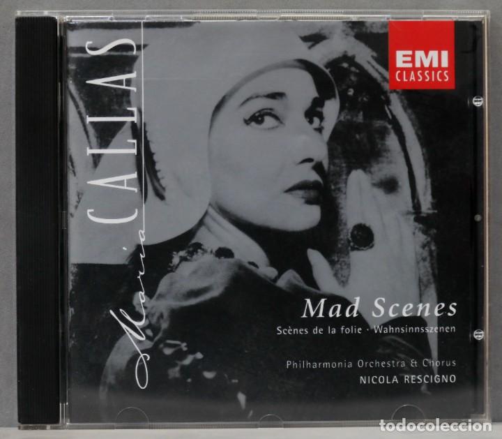 CDs de m&uacute;sica: CD. Mad Scenes. CALLAS. RESCIGNO - Foto 1
