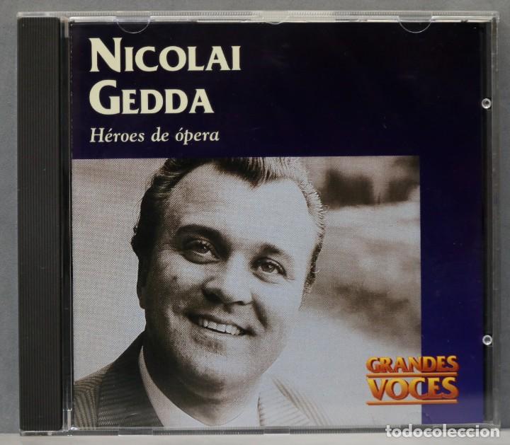 CDs de m&uacute;sica: CD. Gedda. H&eacute;roes De &Oacute;pera - Foto 1