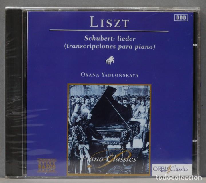 CDs de m&uacute;sica: CD. LISZT. SCHUBER LIEDER. PRECINTADO - Foto 1
