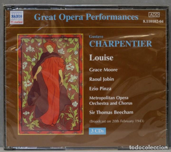 CDs de m&uacute;sica: CAJA CD. Louise. CHARPENTIER. BEECHAM. PRECINTADO - Foto 1