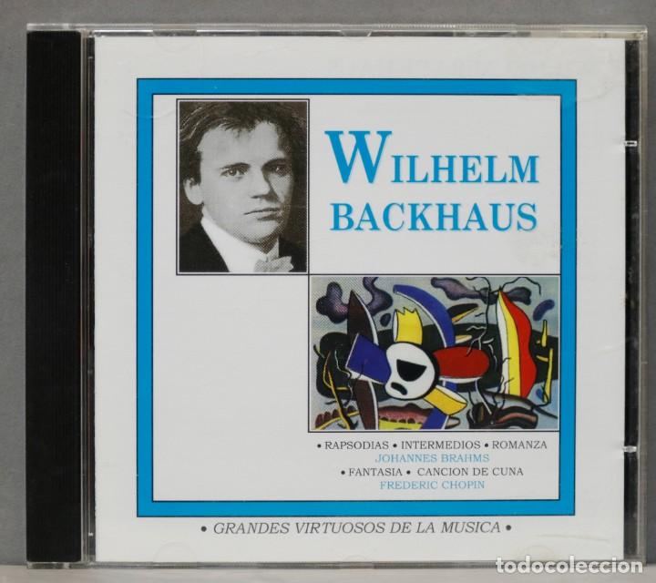 CDs de m&uacute;sica: CD. BACKHAUS. BRAHMS. CHOPIN - Foto 1