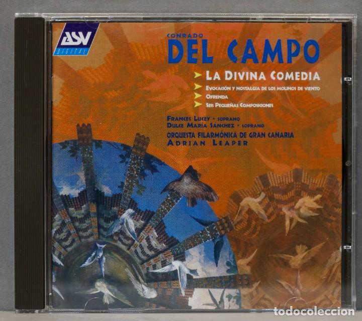 CDs de m&uacute;sica: CD. DEL CAMPO. DIVINA COMEDIA. LEAPER - Foto 1