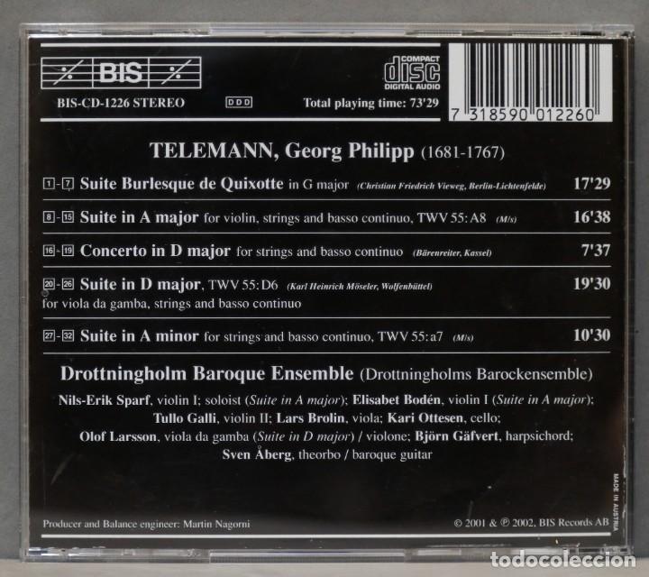 CDs de m&uacute;sica: CD. DON QUIXOTTE. TELEMANN - Foto 2