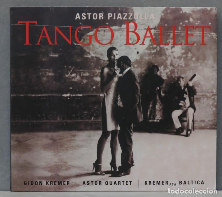 CDs de m&uacute;sica: CD. TANGO BALLET. PIAZZOLLA. ASTOR QUARTET - Foto 1