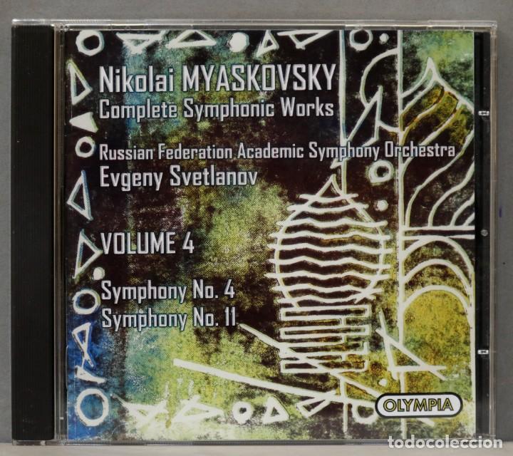 CDs de m&uacute;sica: CD. VOLUME 4. MYASKOVSKY. SVETLANOV - Foto 1