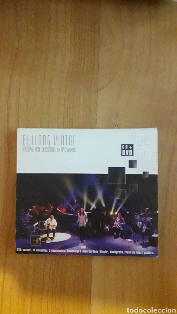 CDs de m&uacute;sica: CD + DVD SOPA DE CABRA. EL LLARG VIATGE - Foto 1