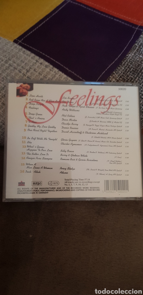 CDs de m&uacute;sica: CD FEELINGS - Foto 2