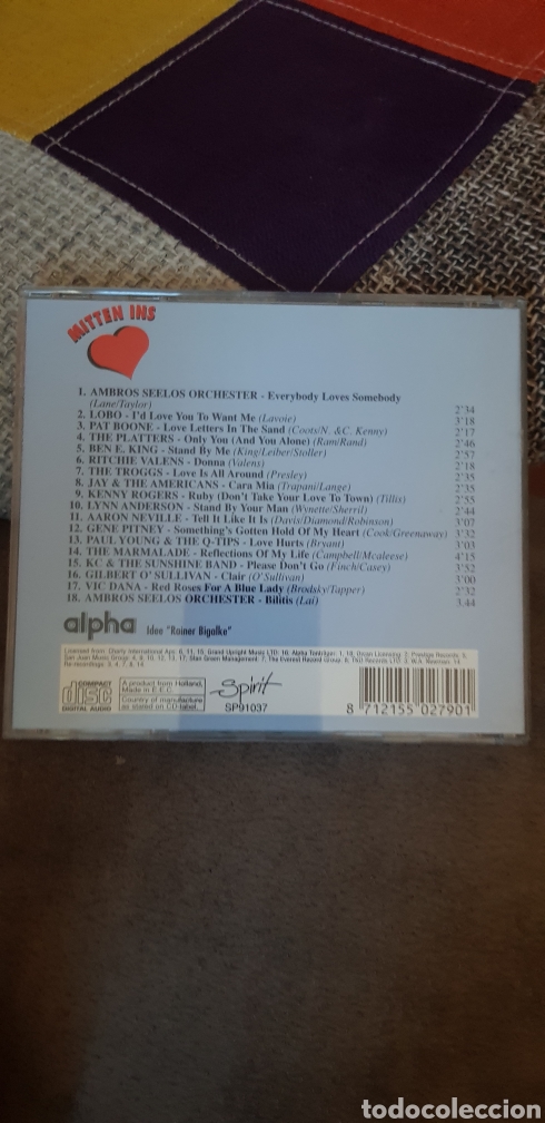 CDs de m&uacute;sica: CD MITTEN INS - Foto 2