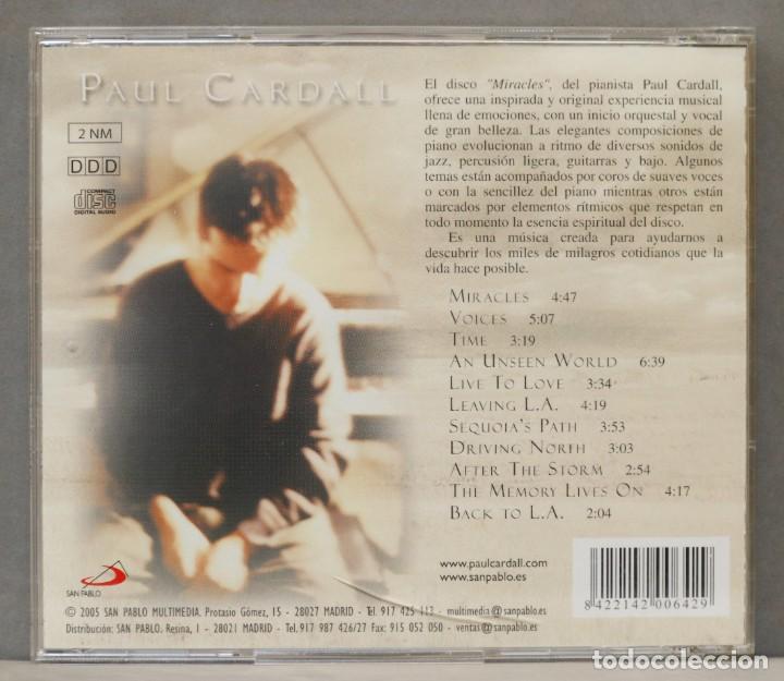 CDs de m&uacute;sica: CD. Paul Cardall. Miracles - Foto 2