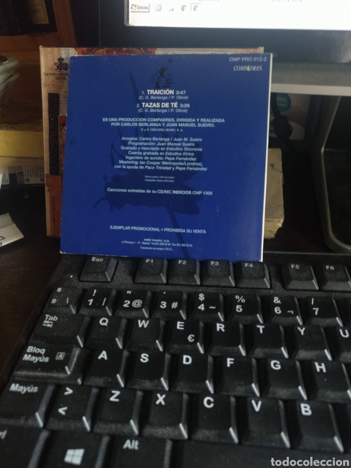 CDs de m&uacute;sica: Carlos Berlanga - Foto 2