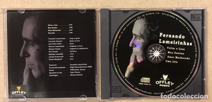 CDs de m&uacute;sica: FERNANDO LAMEIRINHAS. CD. - Foto 2