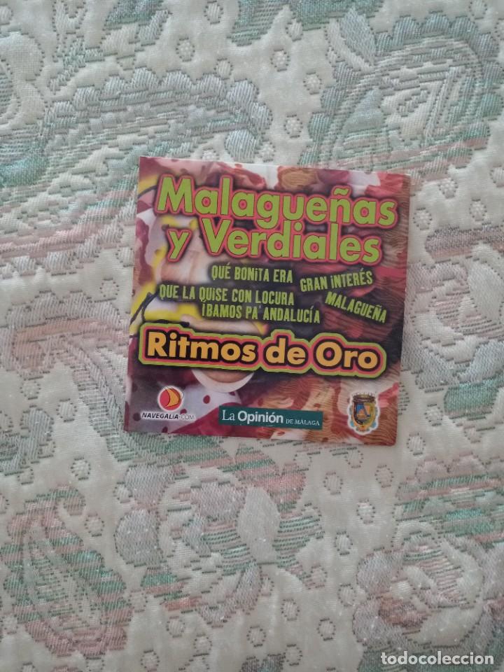CDs de m&uacute;sica: CD MALAGUE&Ntilde;AS Y VERDIALES - Foto 1