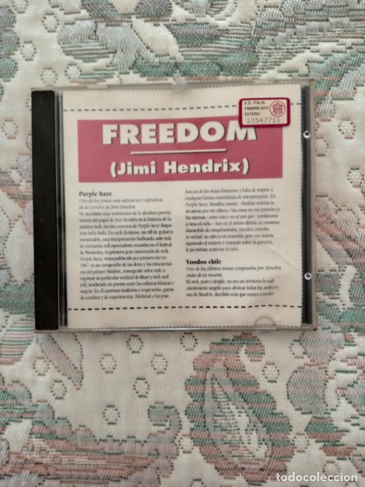 CDs de m&uacute;sica: CD JIMI HENDRIX FREEDOM - Foto 1