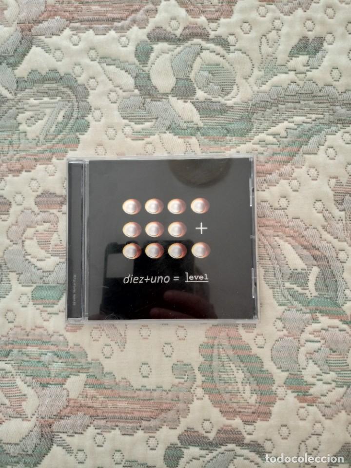 CDs de m&uacute;sica: CD DIEZ + UNO = LEVEL - Foto 1