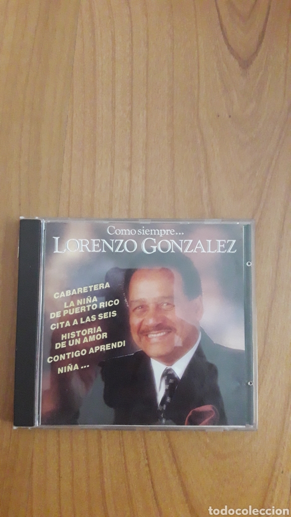 CDs de m&uacute;sica: LORENZO GONZ&Aacute;LEZ. COMO SIEMPRE - Foto 1