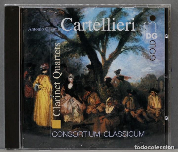 CDs de m&uacute;sica: CD. Clarinet Quartets. CARTELLIERI - Foto 1