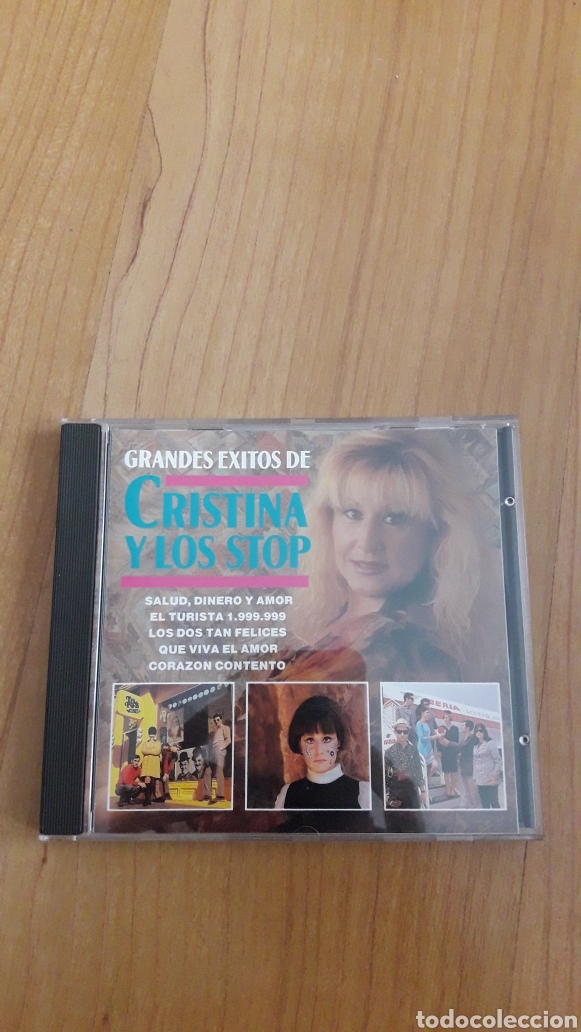 CDs de m&uacute;sica: GRANDES &Eacute;XITOS DE CRISTINA Y LOS STOP - Foto 1