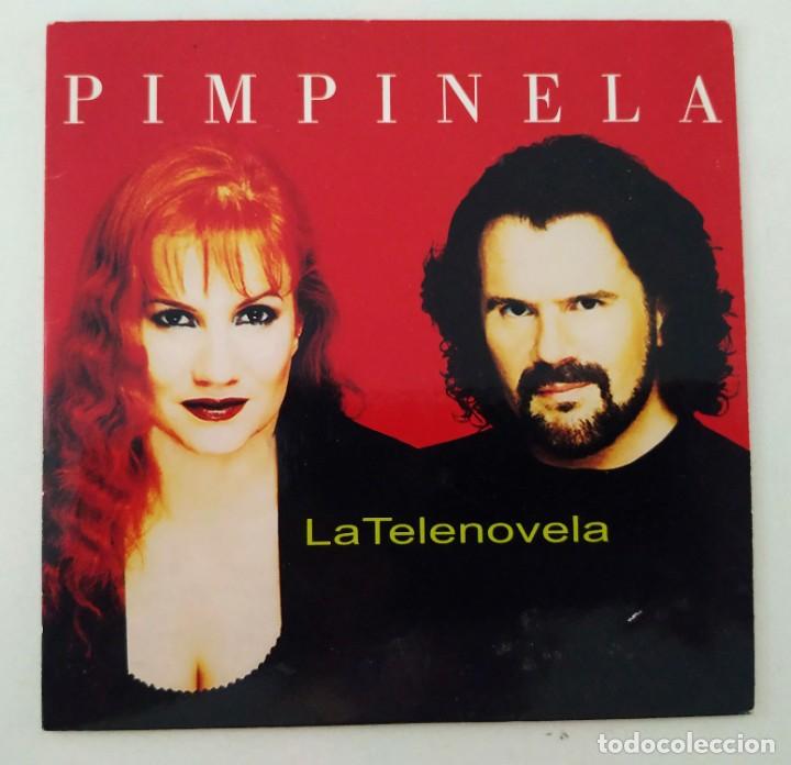 CDs de m&uacute;sica: PIMPINELA La Telenovela CD Single PROMO 2000 Coraz&oacute;n Gitano - Foto 2