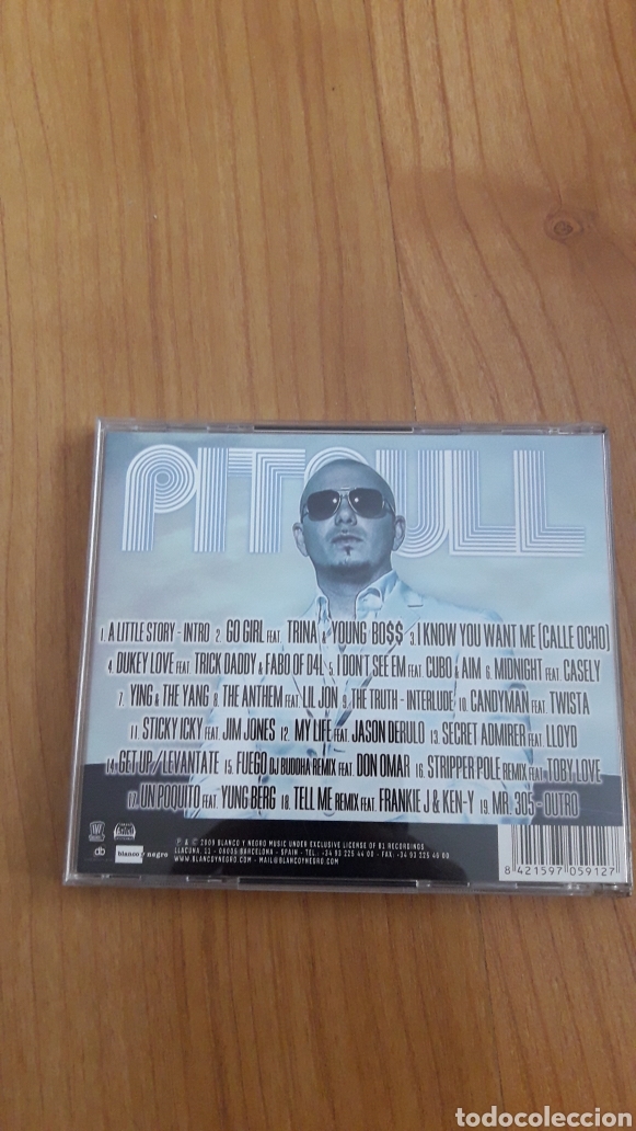 CDs de m&uacute;sica: PITBULL. THE BOATLIFT - Foto 2