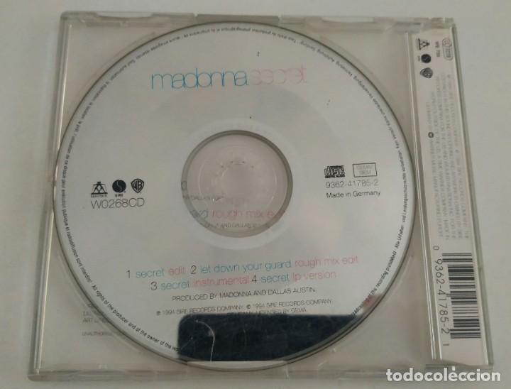 CDs de m&uacute;sica: MADONNA Secret CD Single 1994 - Foto 2