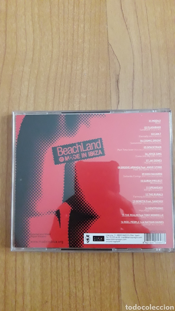 CDs de m&uacute;sica: BEACHLAND MADE IN IBIZA - Foto 2