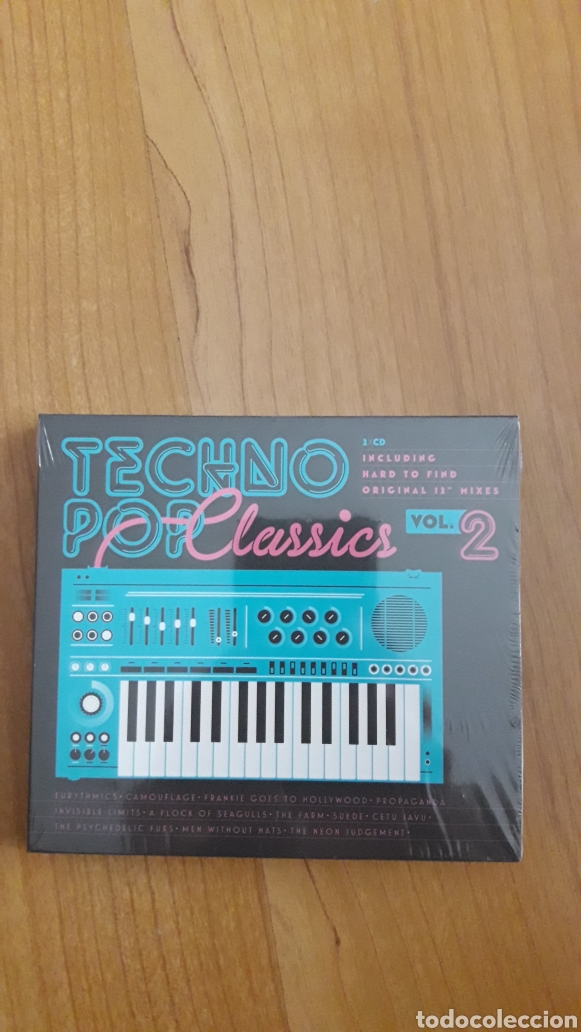 CDs de m&uacute;sica: DOBLE CD TECHNO POP CLASSICS VOLUMEN 2. A&Uacute;N RETRACTILADO - Foto 1