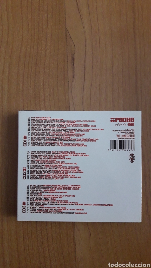 CDs de m&uacute;sica: TRIPLE CD PACH&Aacute; HITS 2012 - Foto 2