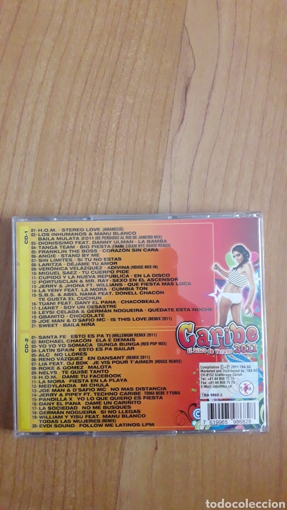 CDs de m&uacute;sica: DOBLE CD CARIBE 2011 - Foto 2