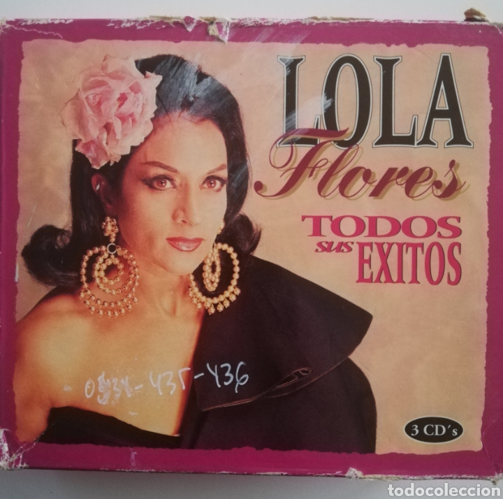 CDs de m&uacute;sica: Lola Flores - Grandes &Eacute;xitos (3 CDs) - Foto 1