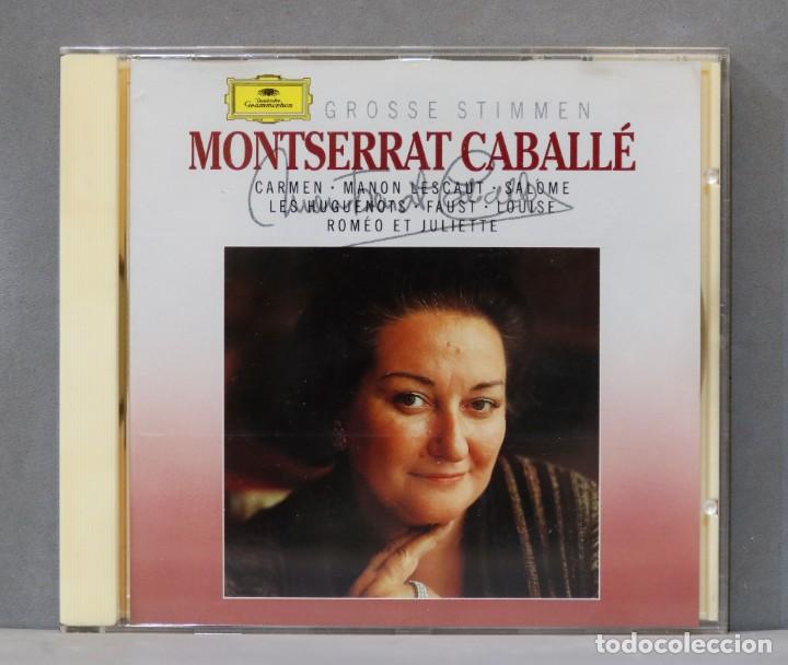 CDs de m&uacute;sica: CD. Caball&eacute;. Grosse Stimmen - Foto 1