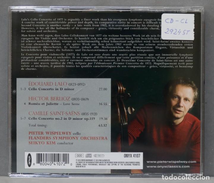 CDs de m&uacute;sica: CD. Saint-Saens. Lalo. WISPELWEY - Foto 2
