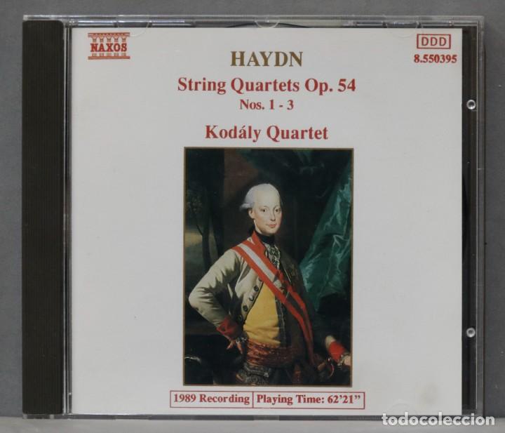 CDs de m&uacute;sica: CD. Haydn. Kod&aacute;ly Quartet. String Quartets Op. 54, Nos. 1 - 3 - Foto 1