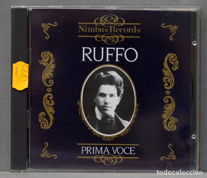 CDs de m&uacute;sica: CD. RUFFO. PRIMA VOCE - Foto 1