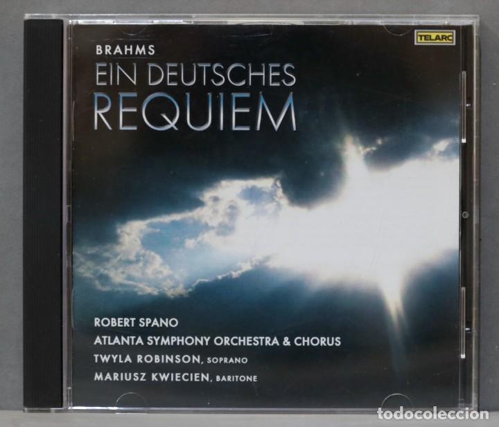 CDs de m&uacute;sica: CD. Ein Deutsches Requiem, Op. 45. BRAHMS. SPANO - Foto 1