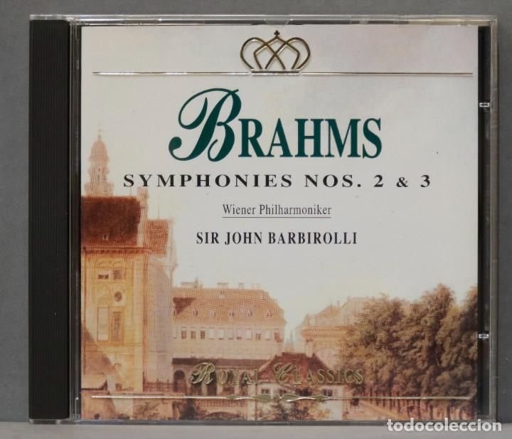 CDs de m&uacute;sica: CD. Symphonies Nos. 2 & 3. BRAHMS. BARBIROLLI - Foto 1