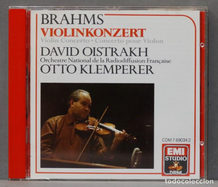 CDs de m&uacute;sica: CD. Violinkonzert. BRAHMS. KLEMPERER - Foto 1