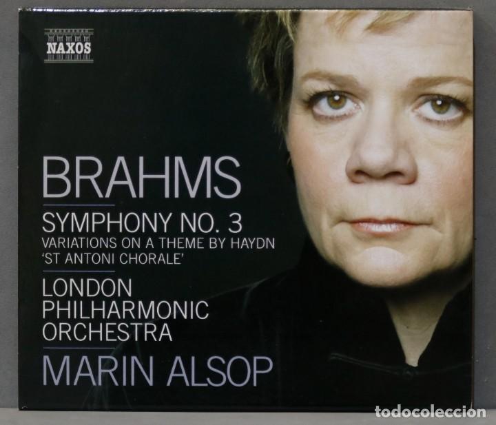 CDs de m&uacute;sica: CD. Symphony No. 3. Haydn Variations. BRAHMS. ALSOP - Foto 1