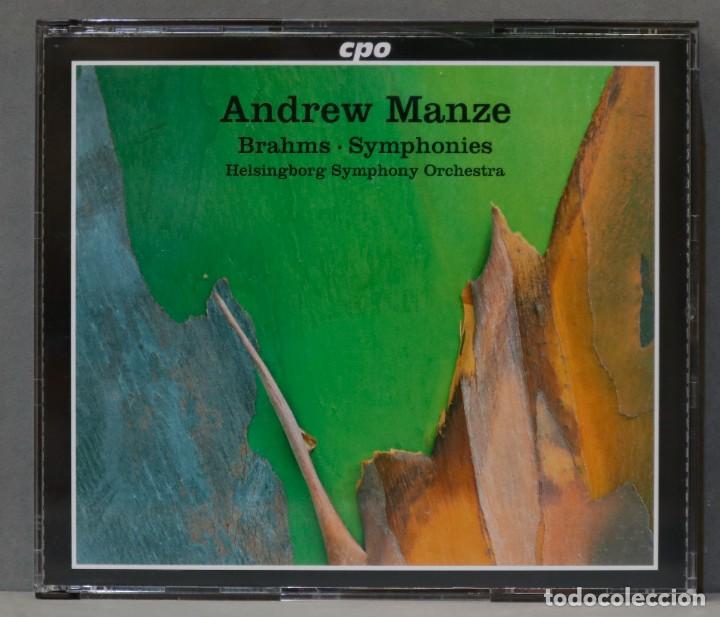 CDs de m&uacute;sica: 3 CD. Symphonies. BRAHMS. MANZE - Foto 1