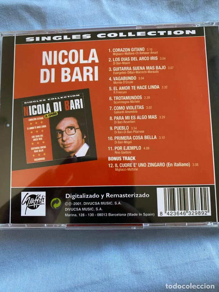 CDs de m&uacute;sica: NICOLA DI BARI EN ESPA&Ntilde;OL CD - Foto 2