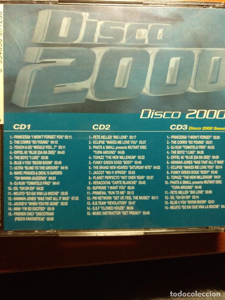 CDs de m&uacute;sica: CD TRIPLE DISCO 2000 - Foto 2