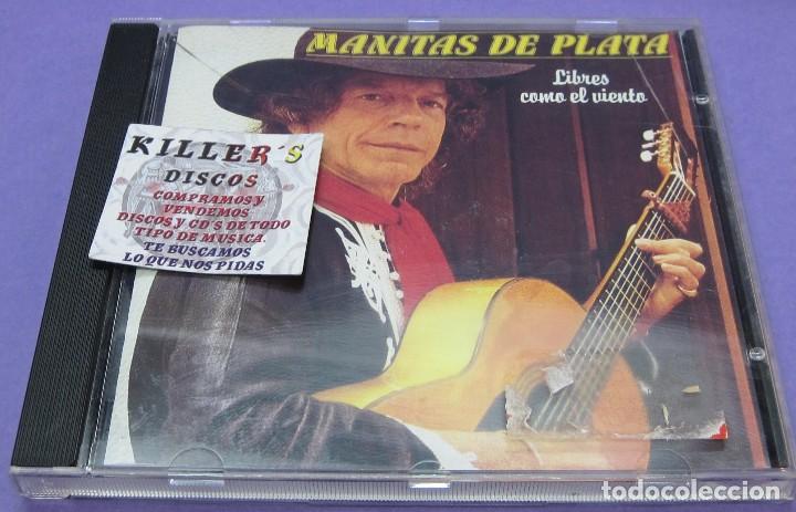 CDs de m&uacute;sica: Manitas de Plata - Libres como el viento - CD - Foto 1