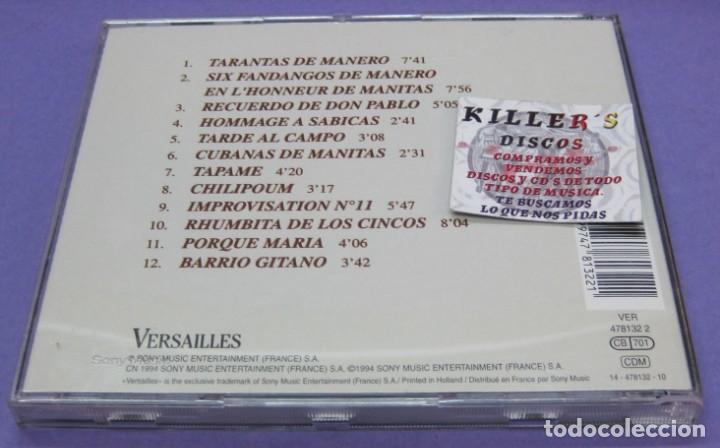 CDs de m&uacute;sica: Manitas de Plata - Libres como el viento - CD - Foto 2
