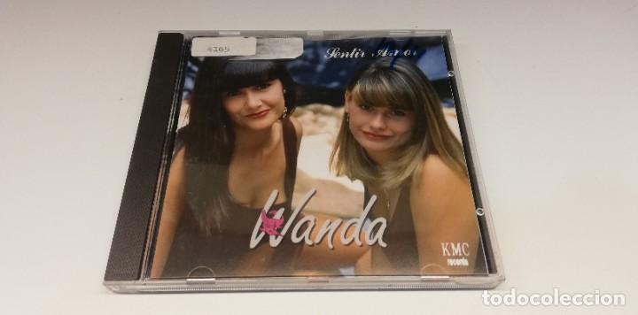 CDs de m&uacute;sica: JS2- WANDA SENTIR AMOR - CD DISCO VG - Foto 1