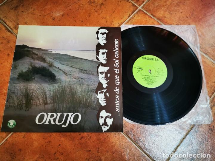 Music CDs: ORUJO Antes de que el sol caliente LP VINILO DEL A&Ntilde;O 1981 CONTIENE 10 TEMAS FLAMENCO RARO