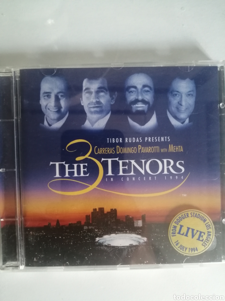 cd los tres tenores. los ángeles 1994 - Comprar CDs de Música Clásica