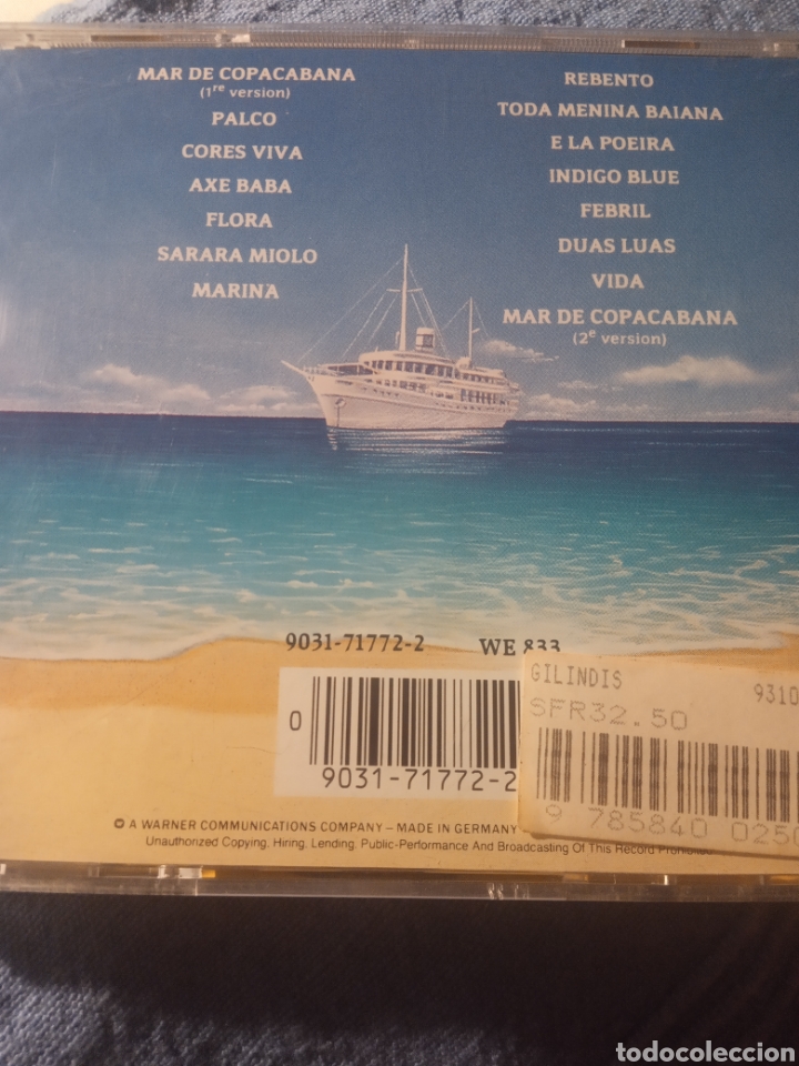 CDs de m&uacute;sica: Cd GILBERTO GIL &rdquo; LES INDISPENSABLES DE... &rdquo; BR&Eacute;SIL - Foto 2