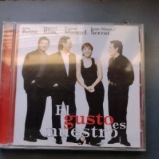 CDs de Música: EL GUSTO ES NUESTRO CD. Lote 278563408