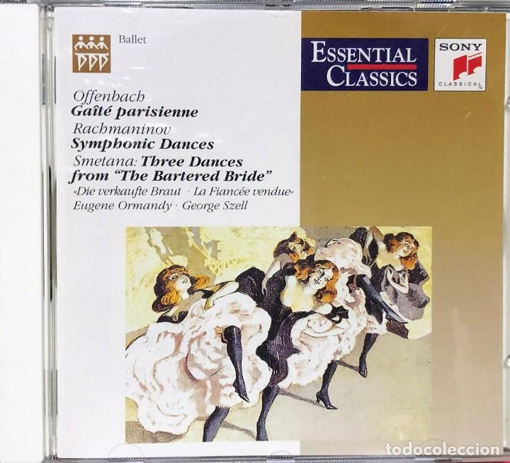 CDs de m&uacute;sica: Offenbach, Rachmaninov, Smetana ● Eugene Ormandy, George Szell ● CD, Compilation - Foto 1