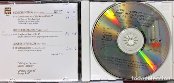 CDs de m&uacute;sica: Offenbach, Rachmaninov, Smetana ● Eugene Ormandy, George Szell ● CD, Compilation - Foto 2