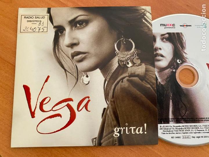 CDs de m&uacute;sica: VEGA (GRITA) CD SINGLE PROMO (CDIB25) - Foto 1